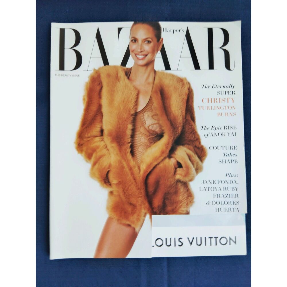 Harper's Bazaar Christy Turlington Burns The Beauty Issue May 2024